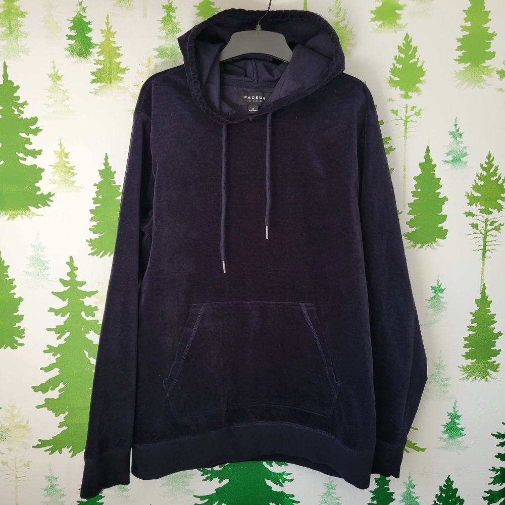 Pacsun Faux Suede Hoodie.